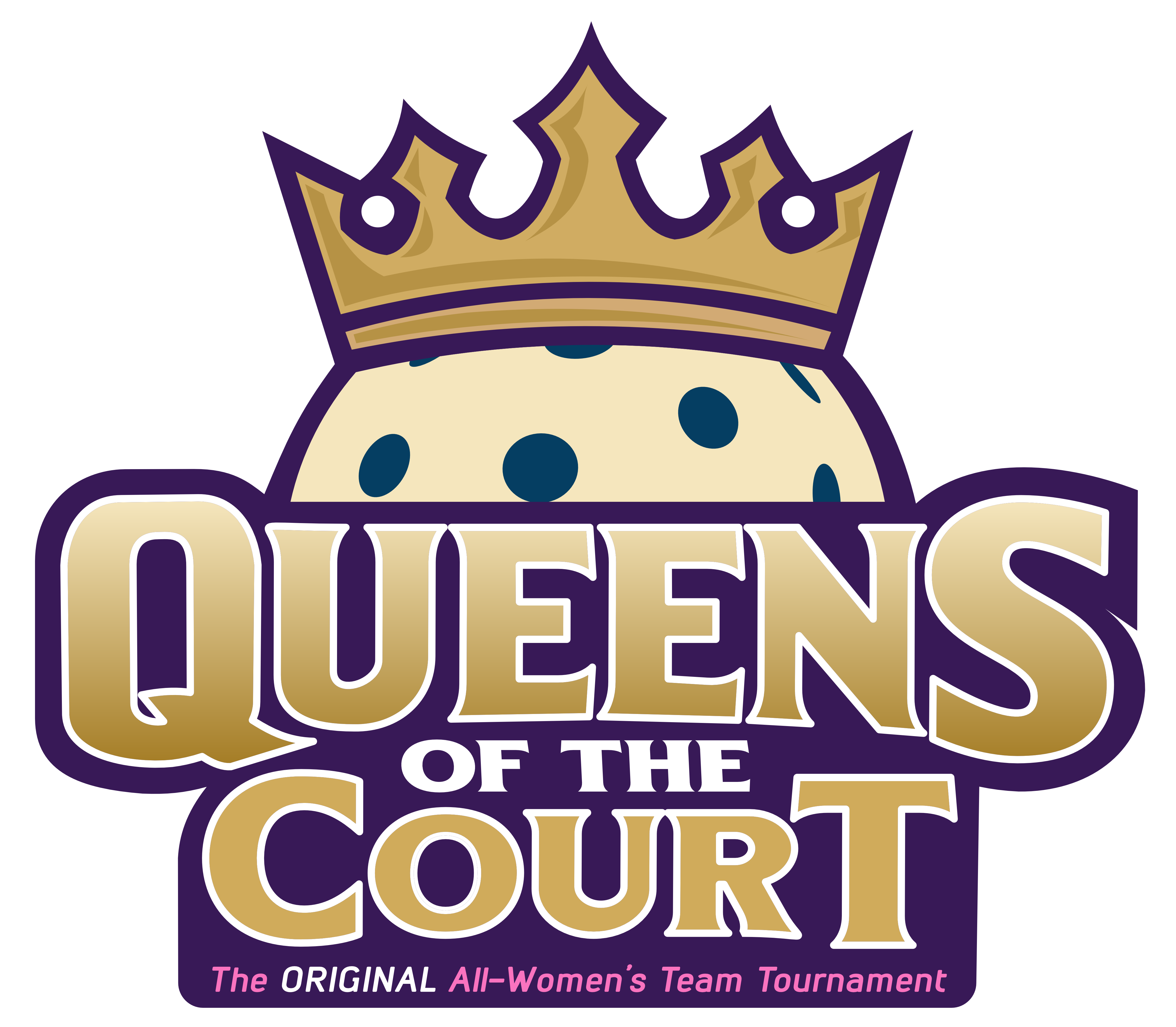Queen of the Court Logo